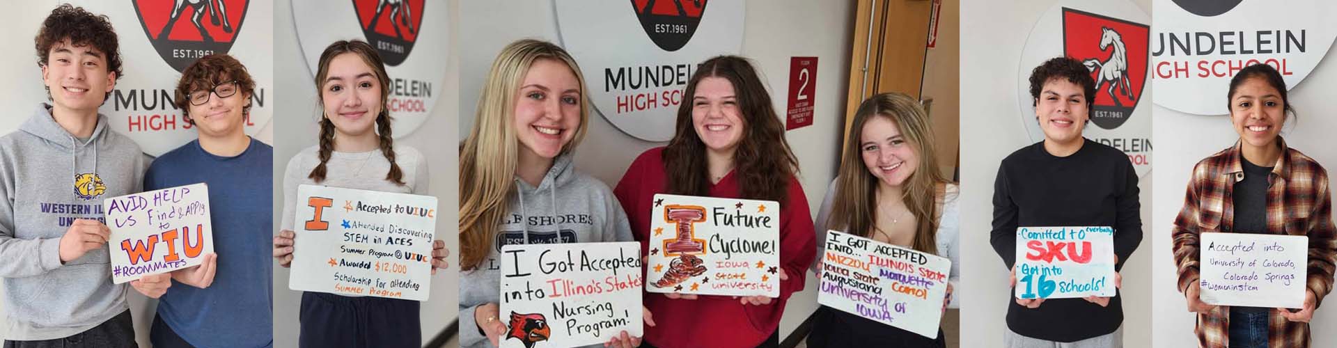 AVID Students Banner