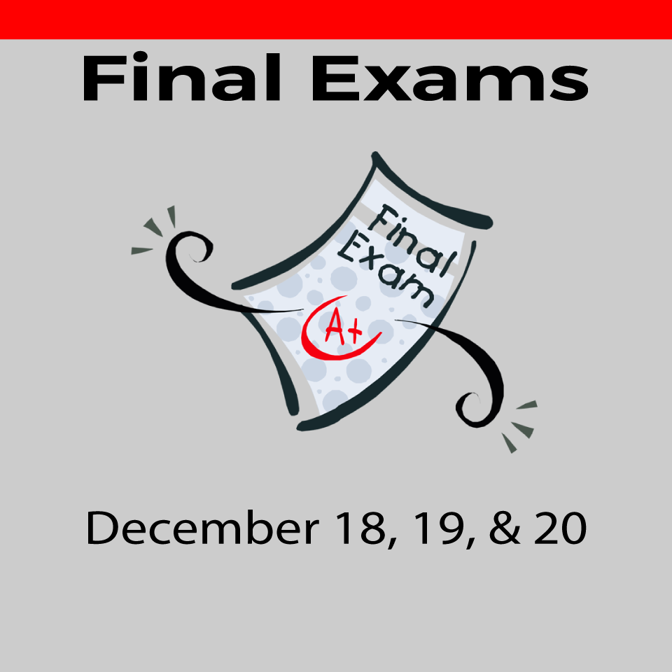 Final Exams 2019