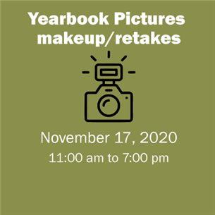 YEARBOOK PICTURE RETAKE