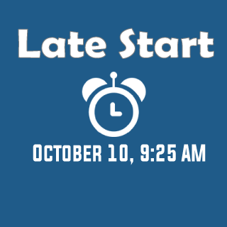 Late Start 10/10 Graphic