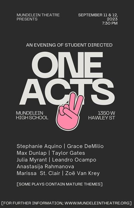 2023_One_Acts_Poster