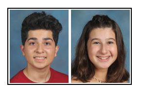 Head shots of the two honorees