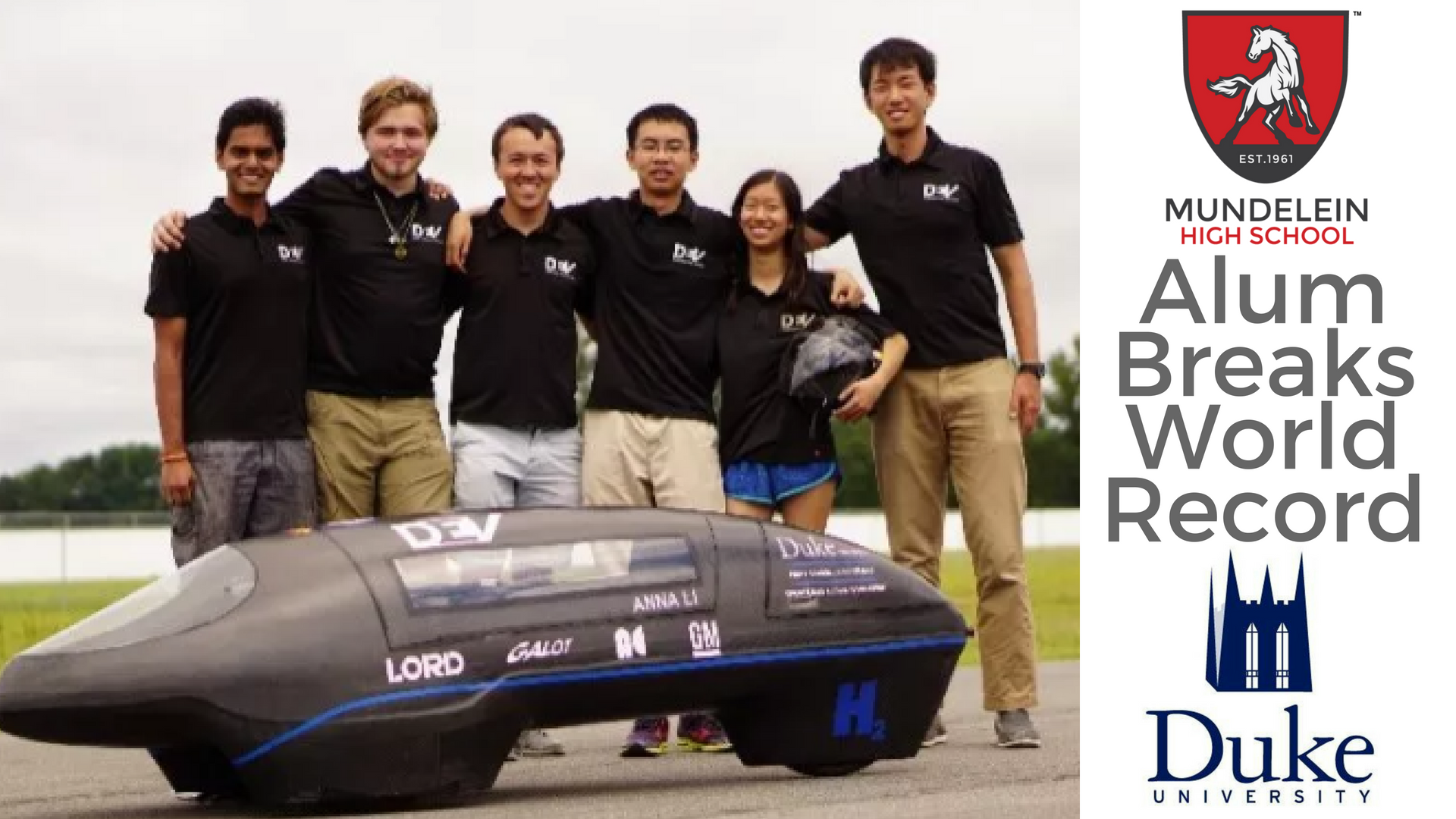 Alum Breaks World Record