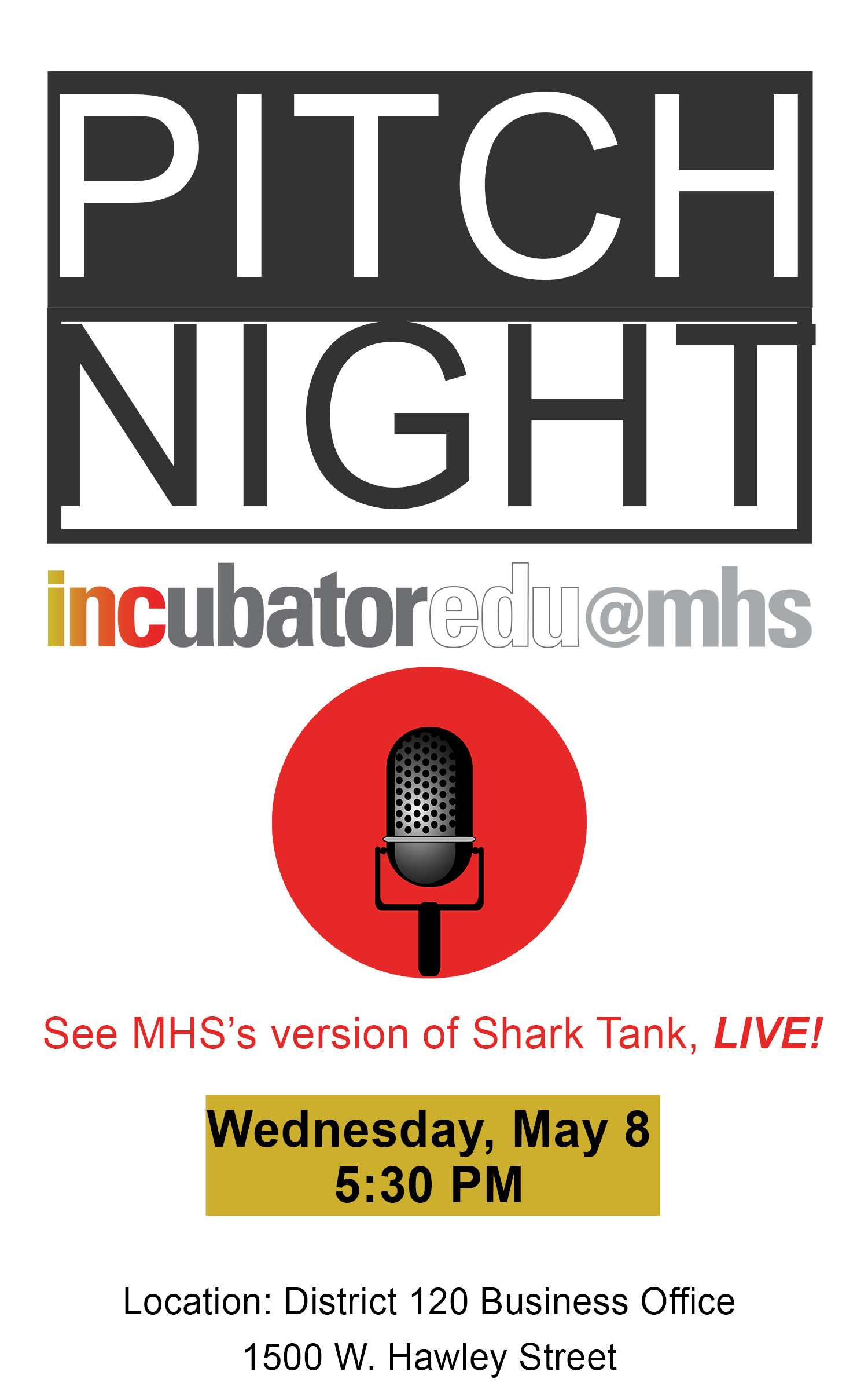 Poster advertising the event