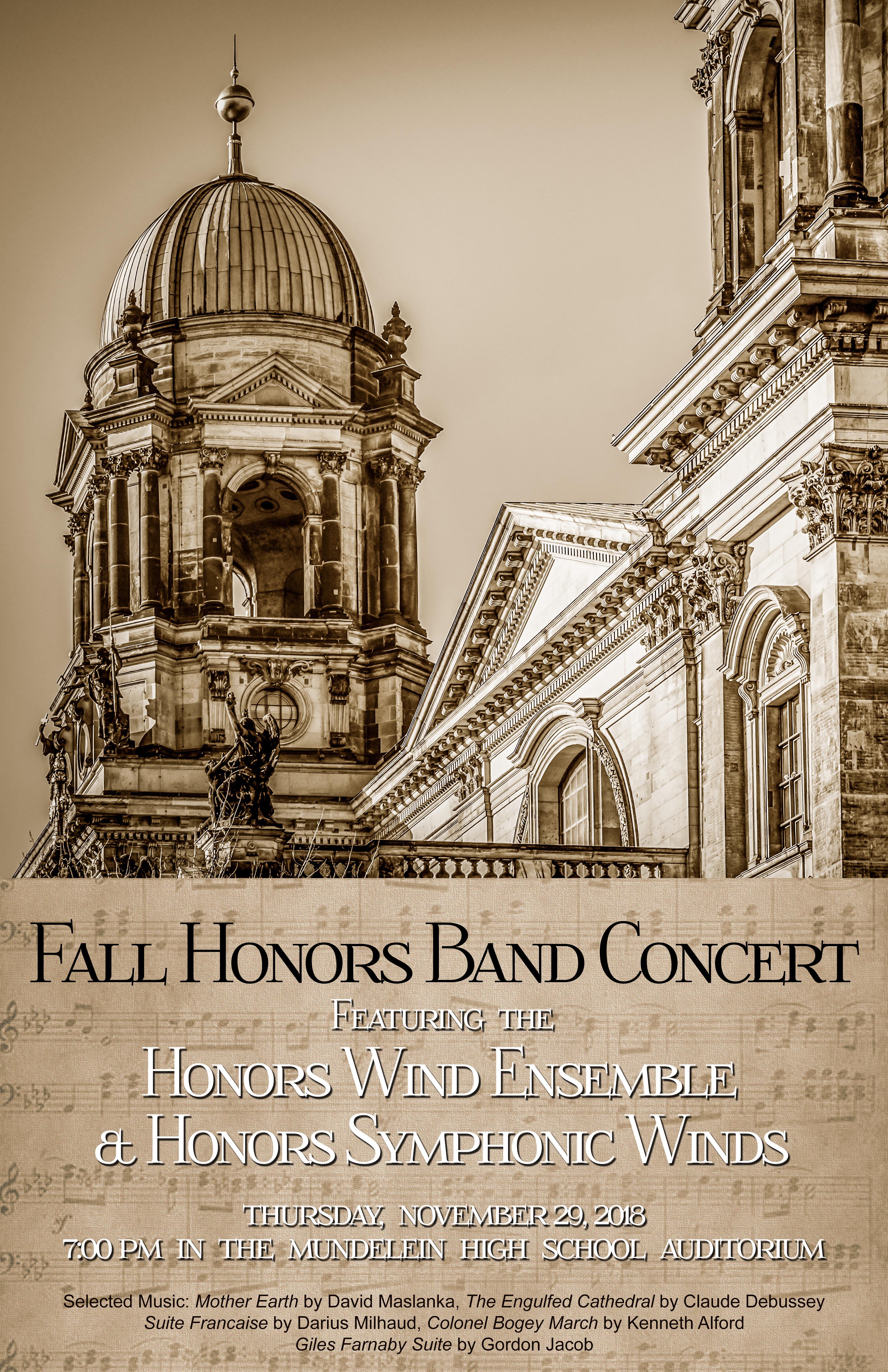 Fall_Honors_Band_Concert_Poster