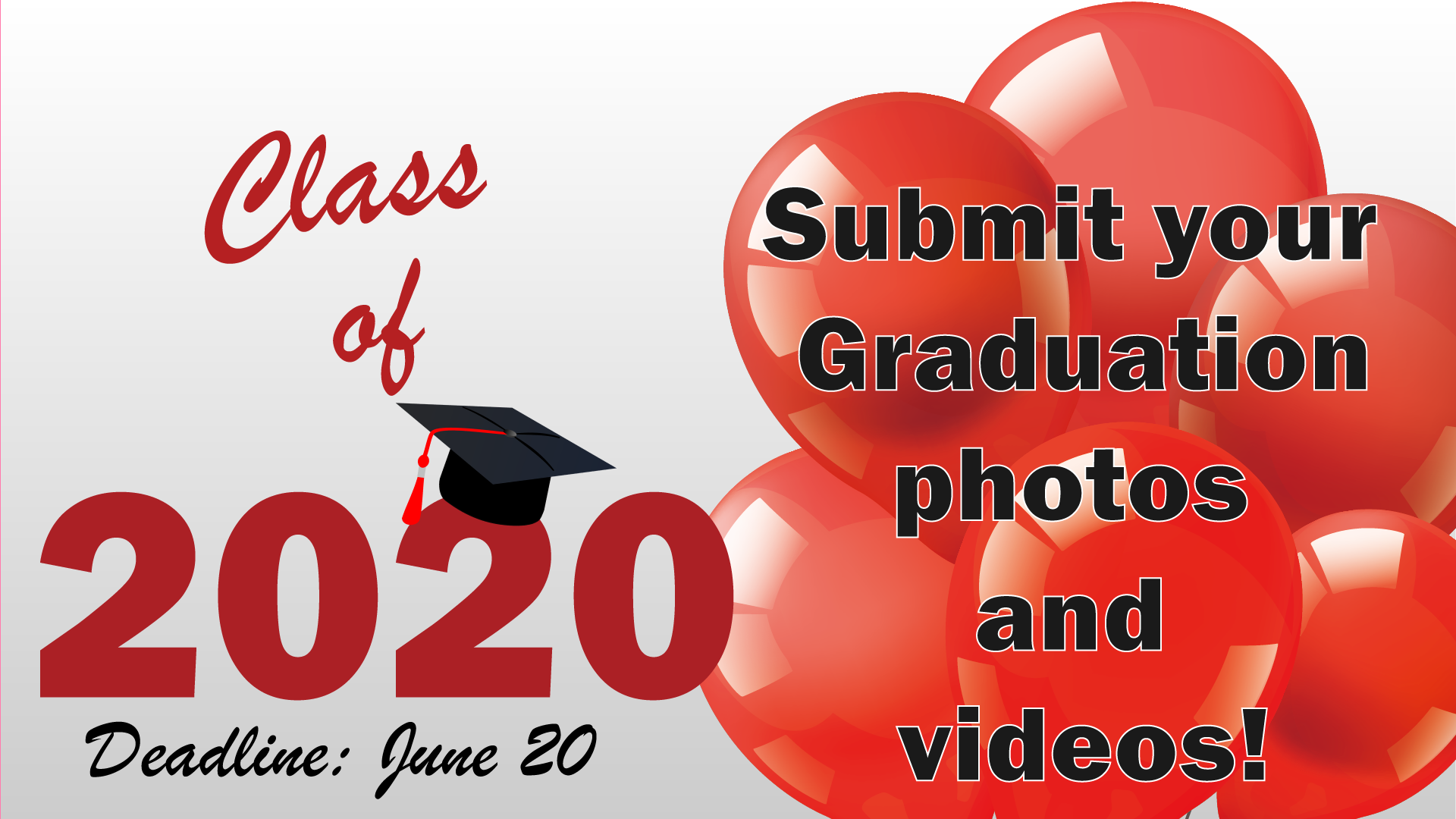 Graduation Update Graphic