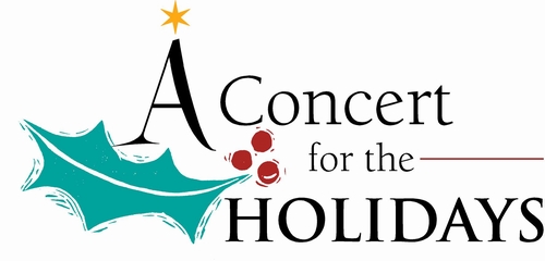 Graphic with A Concert for the Holidays on it