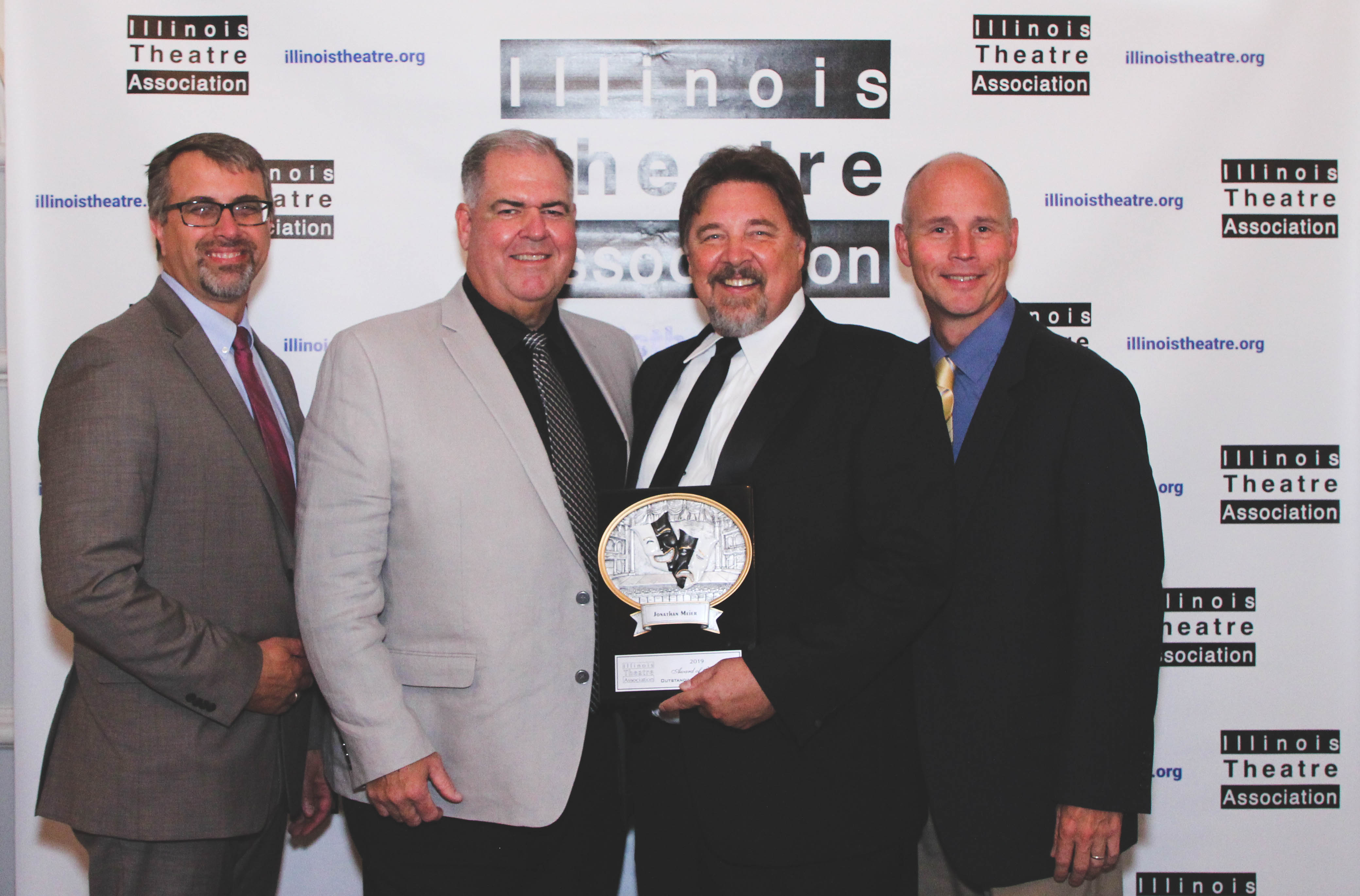 Mr. Meier with Anthony Kroll, Larry Calhoun and Kevin Myers