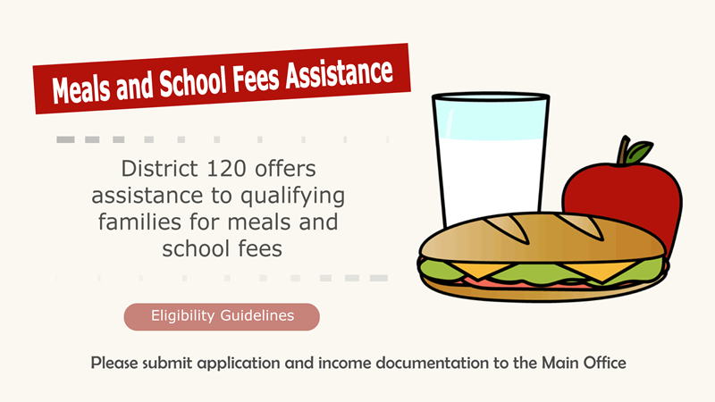 MEALS and SCHOOL FEES ASSISTANCE 