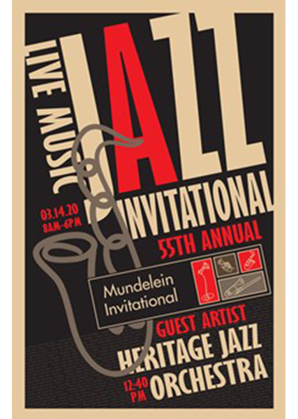 Poster with the information 