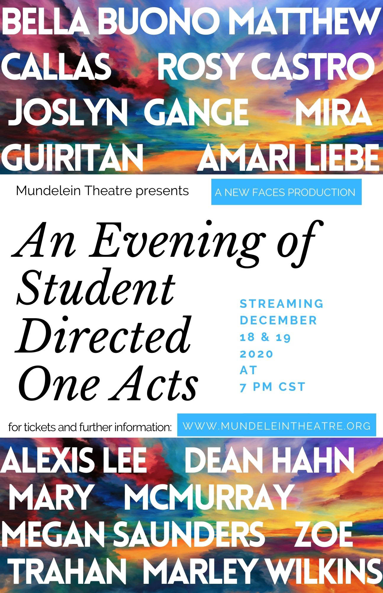 Poster advertising the event