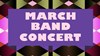 Poster advertising the concert