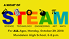 STEAM Night at MHS is 10/29