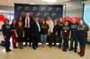 Group photo of the organizers of the event