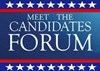 Poster announcing the Candidates Forum
