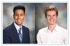 Head shots of the two scholarship recipients