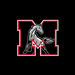 Official logo with horse inside of an "M"