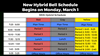 Hybrid Schedule
