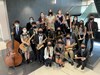 Formal group photo of the jazz ensemble