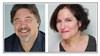 Headshot photos of the two actors