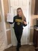 Kimberly Barr holding her acceptance letter.