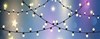 Strings of holiday lights