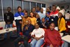 Martinique students smile for the camera in one of their class periods