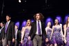 Sound, the mixed show choir, performing in concert