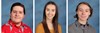 Three separate pictures combined of commended students, Isaac Fuksman, Elaina Kasamis and Ethan Nelsen.