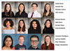 Head shots of the 12 students