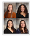 Formal photos of each of the award winners