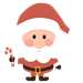 Cartoon picture of Santa Claus