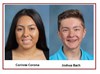 Head shots of the two honorees