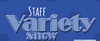 Poster advertising the staff variety show