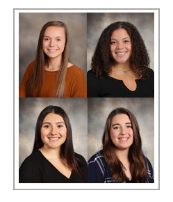 Formal photos of each of the award winners