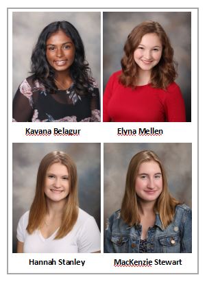 Head shots of the four honorees