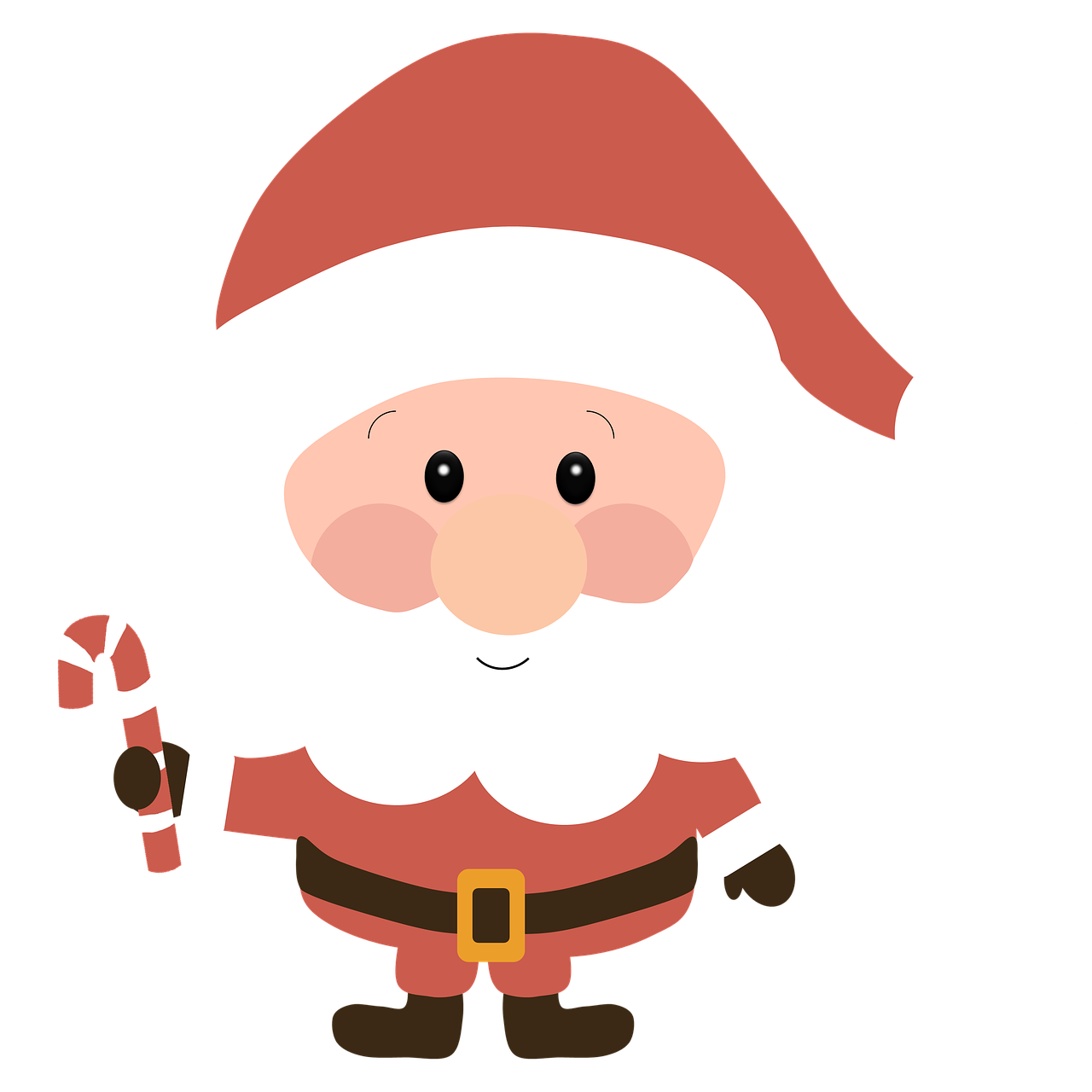 Cartoon picture of Santa Claus