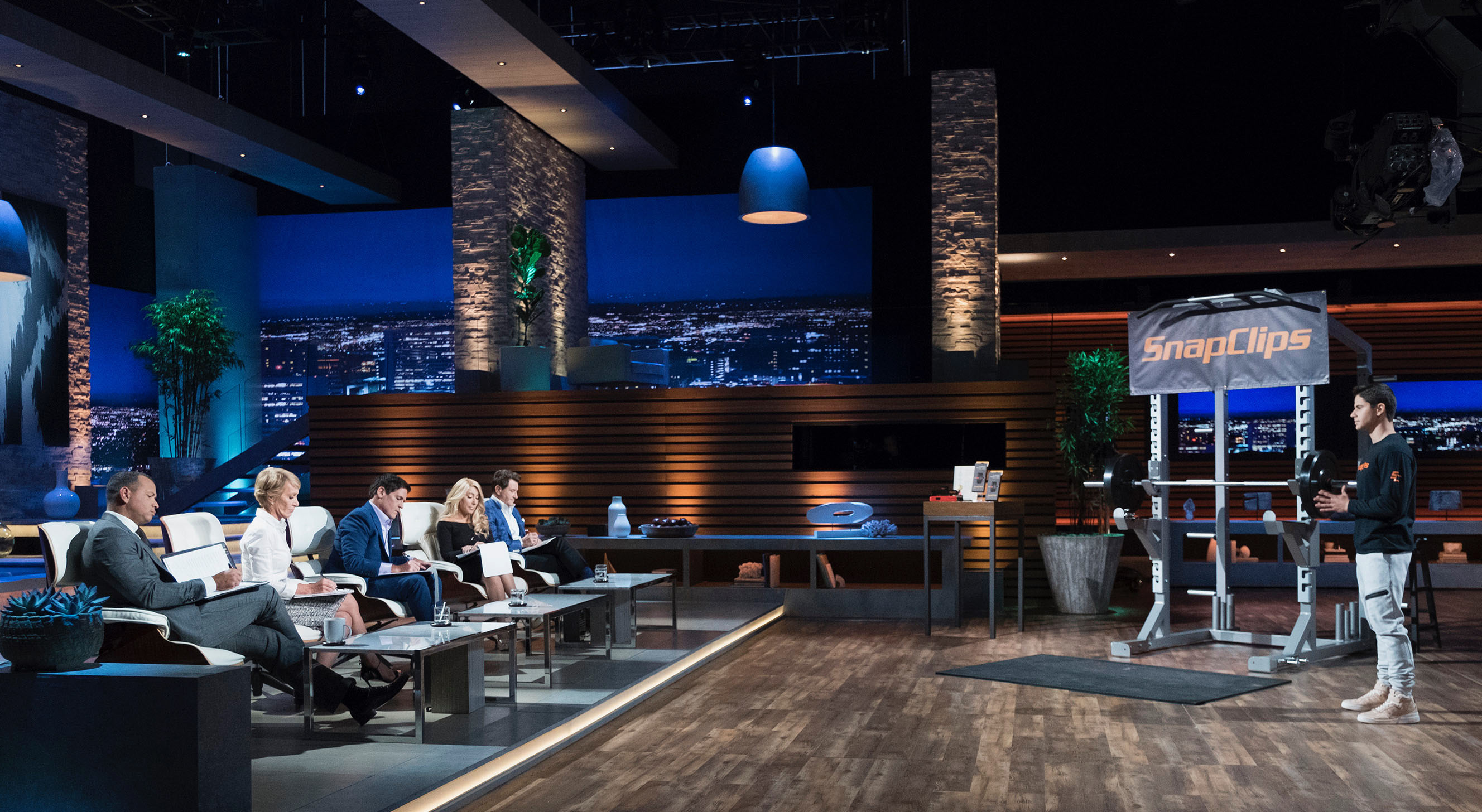 CEO Martin Dimitrov speaking before the Shark Tank Panel