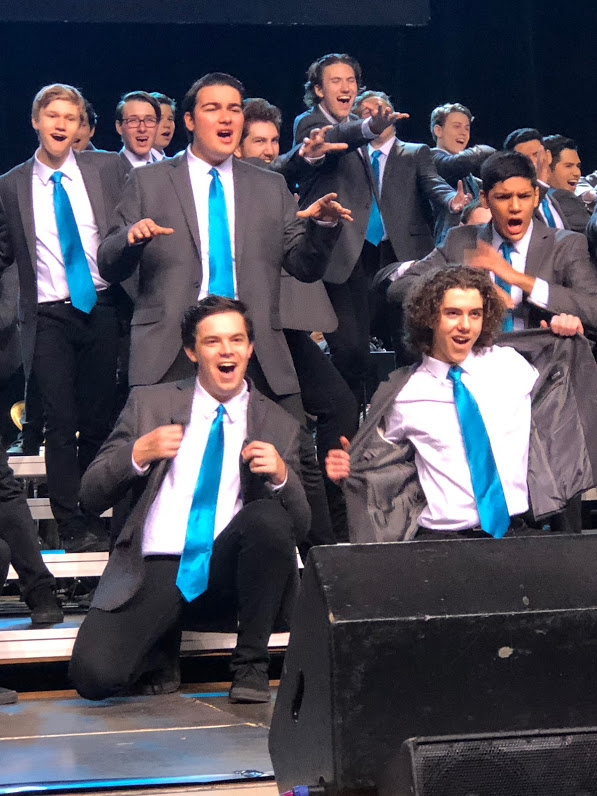 Part of the SoundFX group, the all-male choir