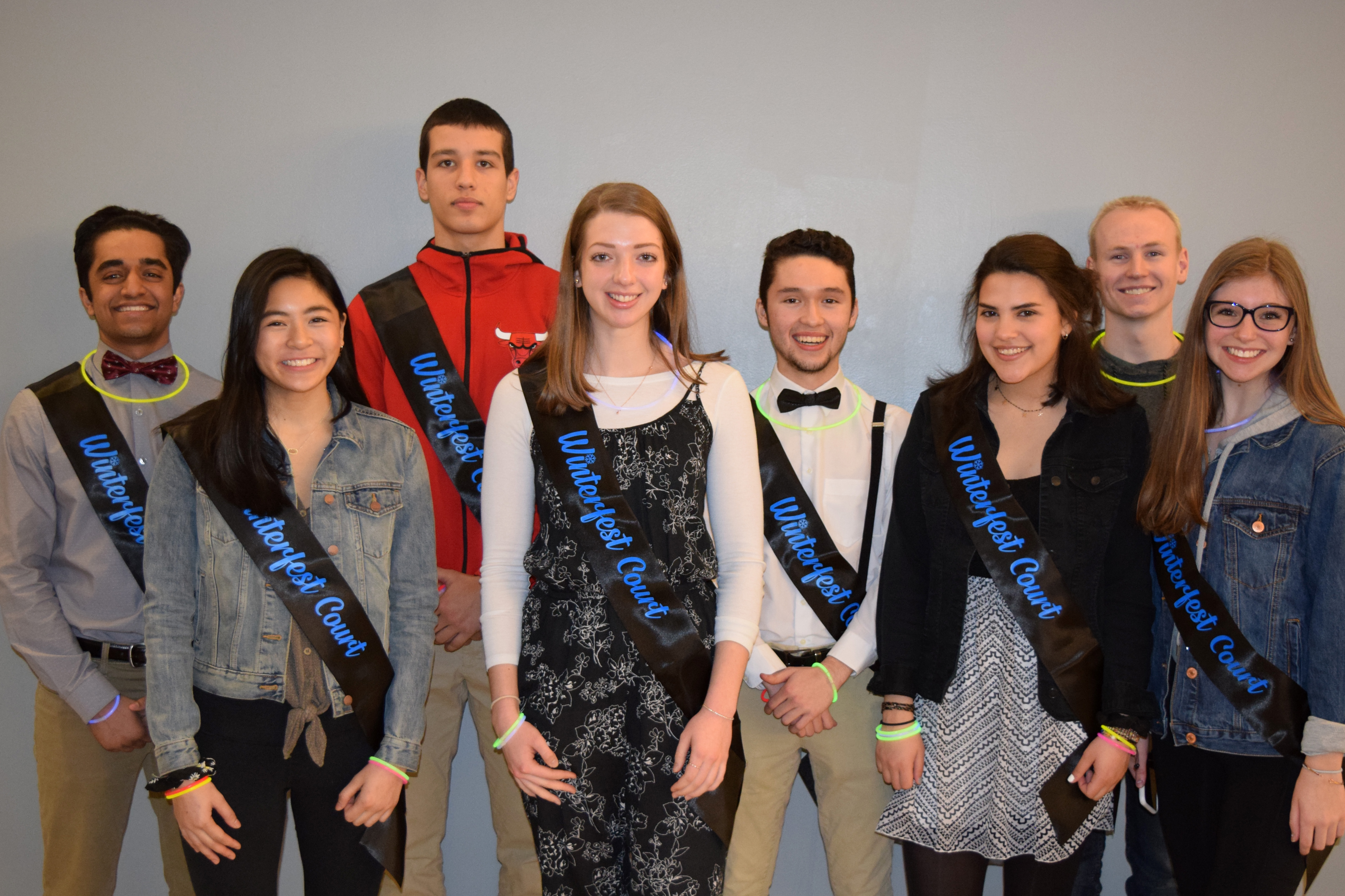Court members: Aidan Afonso, Sean Finerty (not pictured) Andrew Gonzalez, Jonathan Gustafson, Jesus Ramos Emma Aculado, Olivia Harbison, Jillian Hoffstadt, Lindsay Nootbaar, Sophia Riportella (not pictured)