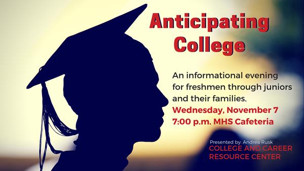 Anticipating College Night Nov 7 2018