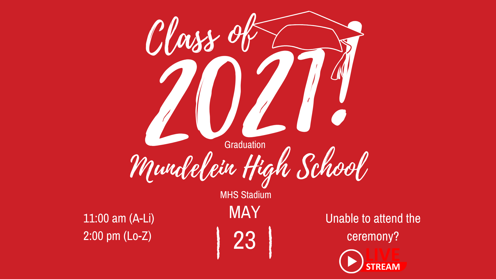 Graduation 2021