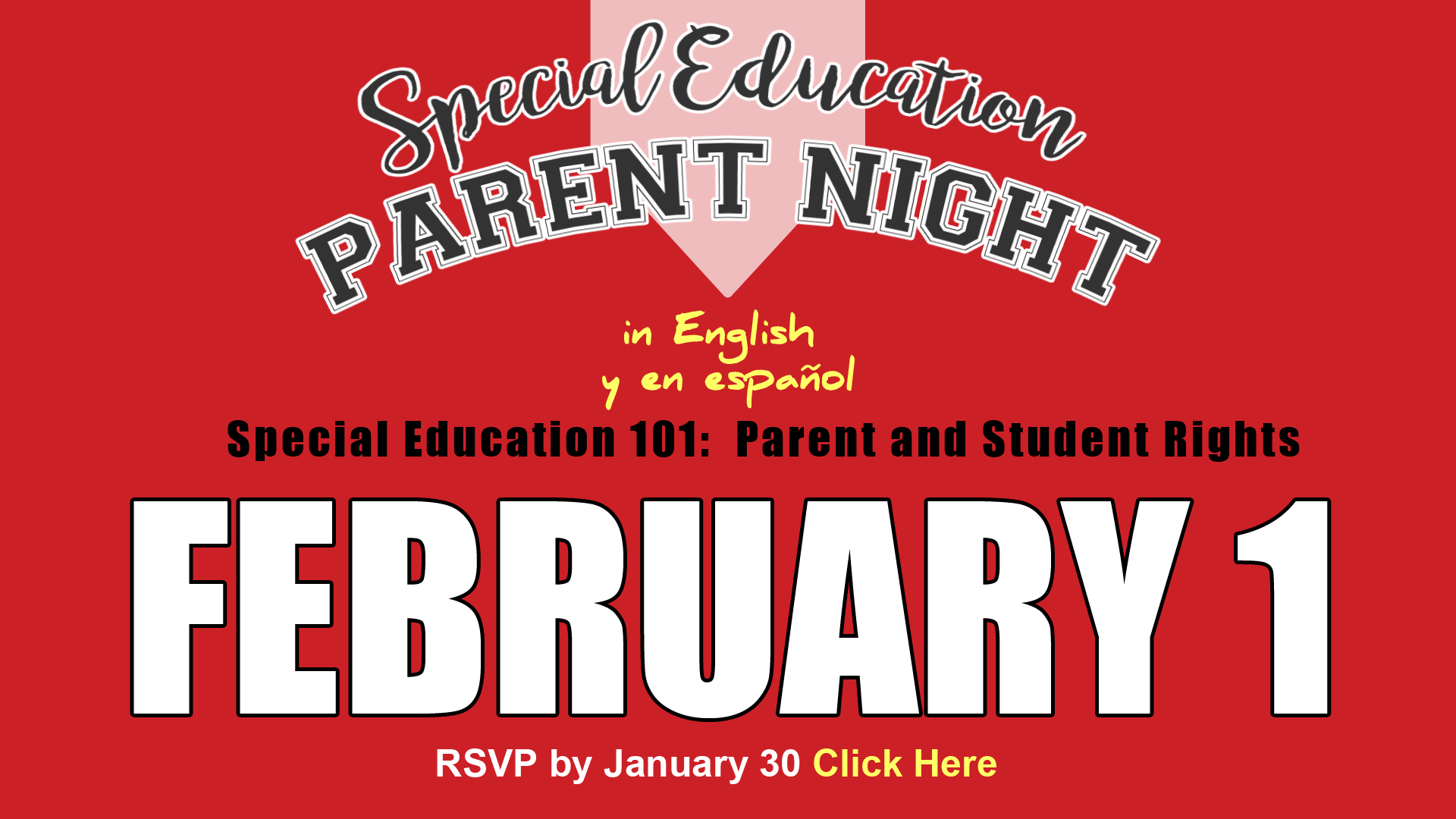 special education parent night