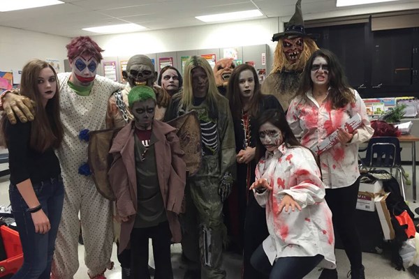masc halloween party