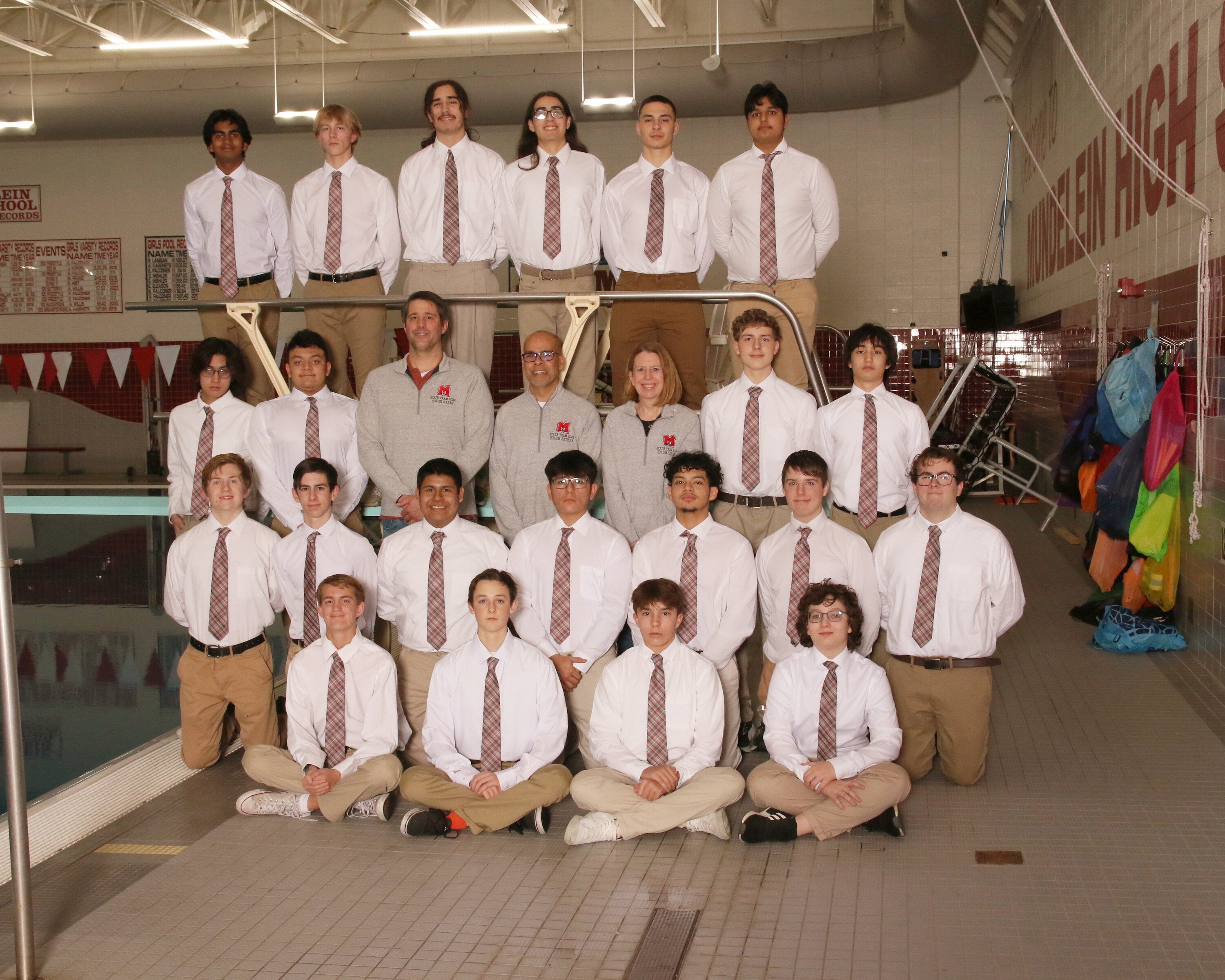 Boys Swimming & Diving Athletics Winter Mundelein High School