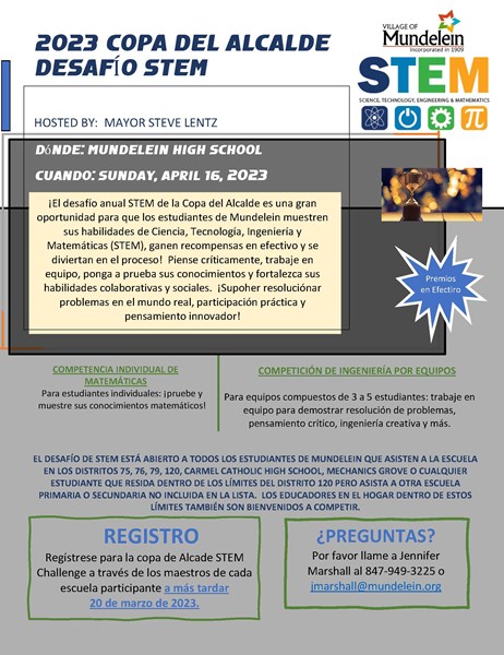 2023_STEM_Challenge_Flyer_-_Spanish