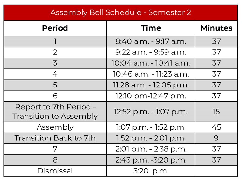 Assembly_(Semester_2)_-_Special_Schedule