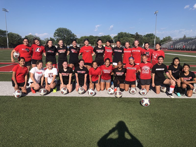 Girls soccer summer camp