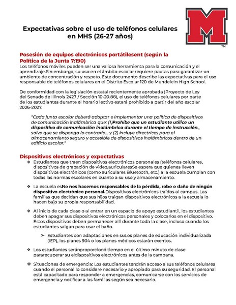 MHS_Cell_Phone_Expectations_26-27_Spanish__Page_1