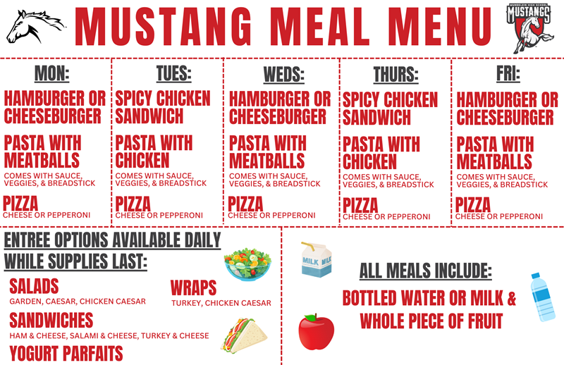 Mustang_Meal_Menu